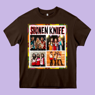 Shonen Knife Heavy Core Tee Designed By Artisfamous