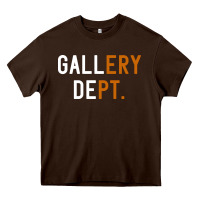 Chocolate Brown Gallery Dept. Heavy Core Tee - artisFamous