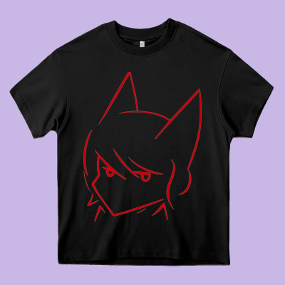 Aphmau Sketch Heavy Core Tee Designed By Artisfamous