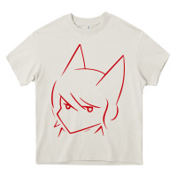 Cream Aphmau Sketch Heavy Core Tee - artisFamous