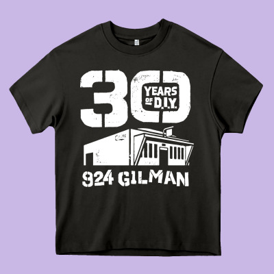 30 Years Of Diy 924 Gilman Streets Heavy Core Tee Designed By Artisfamous