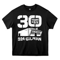 Black 30 years of diy 924 gilman streets Heavy Core Tee - artisFamous