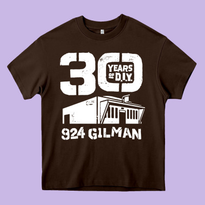 30 Years Of Diy 924 Gilman Streets Heavy Core Tee Designed By Artisfamous