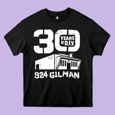 30 Years Of Diy 924 Gilman Streets Heavy Core Tee Designed By Artisfamous