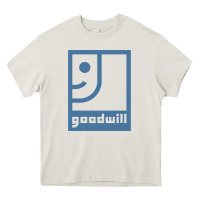 Cream GOODWILL Heavy Core Tee - artisFamous