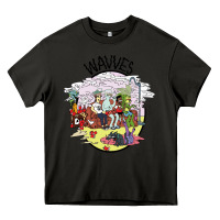 Asphalt wavves Heavy Core Tee - artisFamous