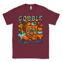 Burgundy Gobble Til You Wobble Coffee Mug Classic Tee - FaDigitalArtStudio