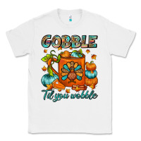 White Gobble Til You Wobble Coffee Mug Classic Tee - FaDigitalArtStudio