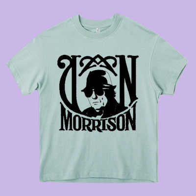 Van Morrison Music Heavy Core Tee Designed By Artisfamous