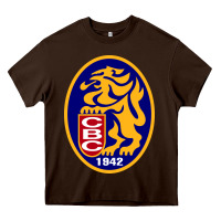 Chocolate Brown leones del caracas Heavy Core Tee - artisFamous