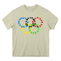 Mossy winter olympics Heavy Core Tee - artisFamous