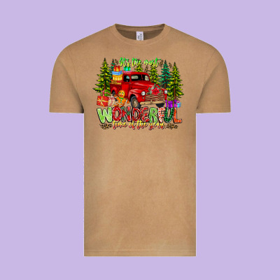 It's The Most Wonderful Time Of The Year Vintage Tee Designed By Cowhidedigitalart