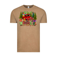 Vintage Coffee it's The Most Wonderful Time of the year Vintage Tee - CowhideDigitalArt