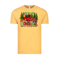 Vintage Mustard it's The Most Wonderful Time of the year Vintage Tee - CowhideDigitalArt