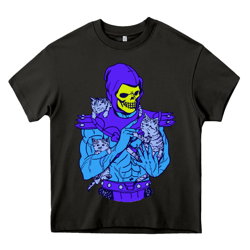 Skeletor's Cat Premium Scoop Csic Las Heavy Core Tee by artisFamous | Teevron