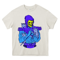Skeletor's Cat Premium Scoop Csic Las Heavy Core Tee | Teevron
