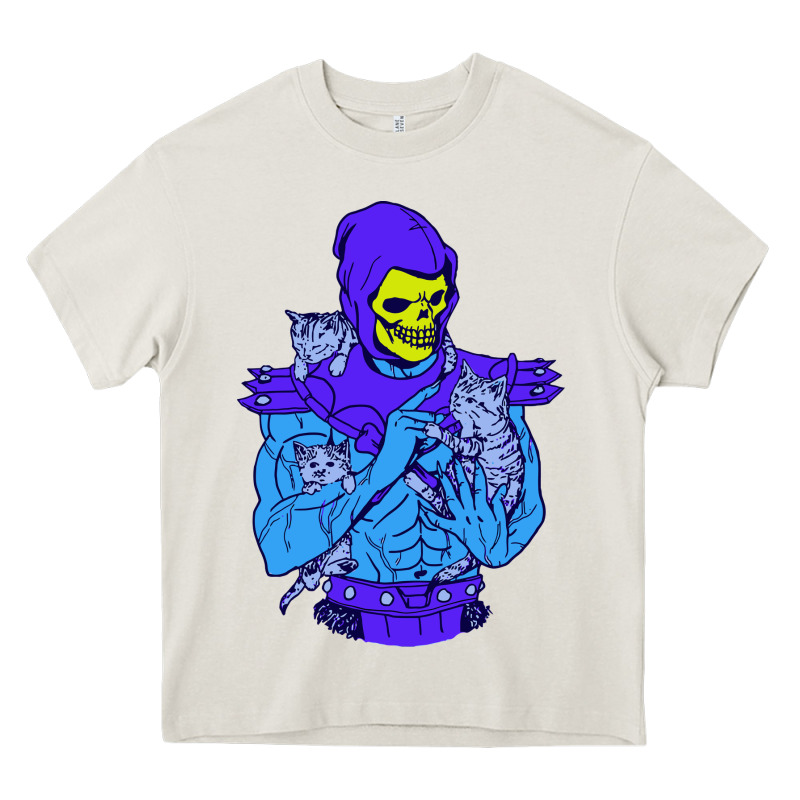 Skeletor's Cat Premium Scoop Csic Las Heavy Core Tee by artisFamous | Teevron