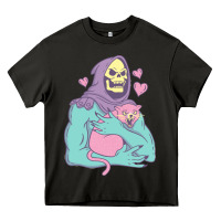 Asphalt skeletor's cat premium scoop classic Heavy Core Tee - artisFamous