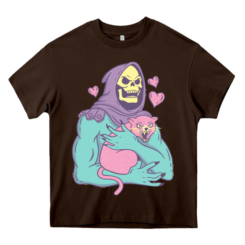 Skeletor's Cat Premium Scoop Classic Heavy Core Tee by artisFamous | Teevron