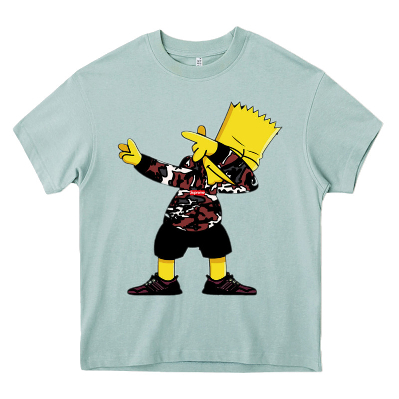Dabbing Bart Heavy Core Tee by artisFamous | Teevron