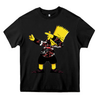 Black dabbing bart Heavy Core Tee - artisFamous
