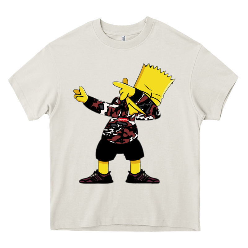 Dabbing Bart Heavy Core Tee by artisFamous | Teevron