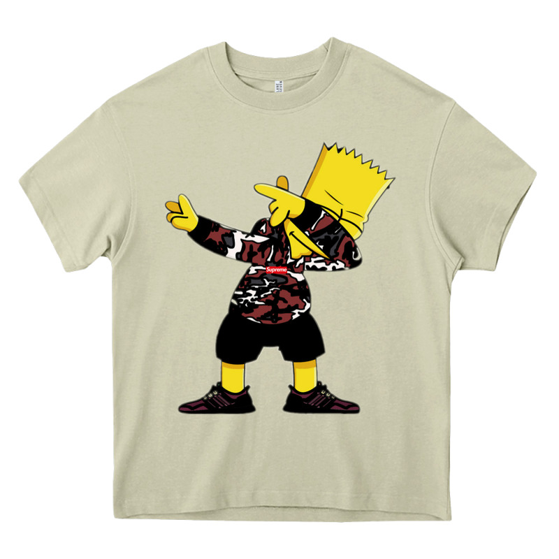 Dabbing Bart Heavy Core Tee by artisFamous | Teevron