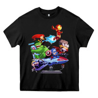 Black superheroes Heavy Core Tee - artisFamous