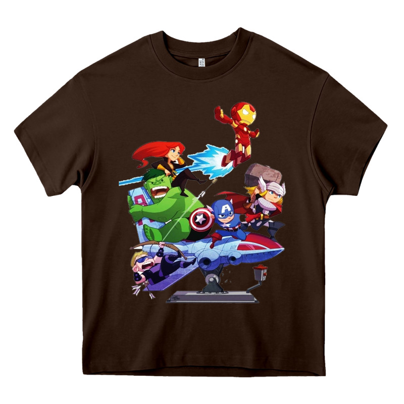 Superheroes Heavy Core Tee by artisFamous | Teevron