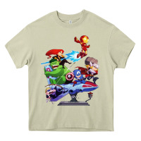 Mossy superheroes Heavy Core Tee - artisFamous