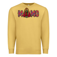 Antique Gold Lady Of Guadalupe Momo Premium Sweatshirt - Jasminsmagicworld