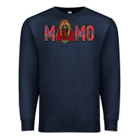 Navy Lady Of Guadalupe Momo Premium Sweatshirt - Jasminsmagicworld