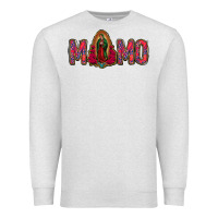 Oatmeal Heather Lady Of Guadalupe Momo Premium Sweatshirt - Jasminsmagicworld