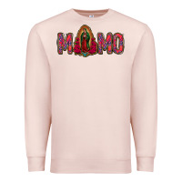 Pale Pink Lady Of Guadalupe Momo Premium Sweatshirt - Jasminsmagicworld