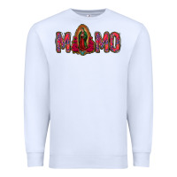 White Lady Of Guadalupe Momo Premium Sweatshirt - Jasminsmagicworld