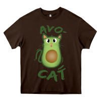 Chocolate Brown avocat Heavy Core Tee - artisFamous