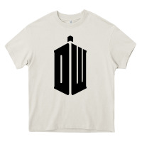 Cream dr who tshirt Heavy Core Tee - artisFamous