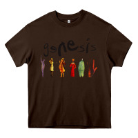 Chocolate Brown genesis new Heavy Core Tee - artisFamous