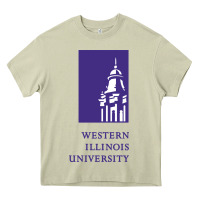 Mossy Western Illinois College Heavy Core Tee - artisFamous