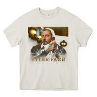 Cream tyler farr Heavy Core Tee - artisFamous