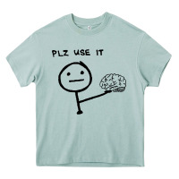 Arona Plz Use It Text Graphic Heavy Core Tee - artisFamous