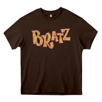 Chocolate Brown bratz princess Heavy Core Tee - artisFamous