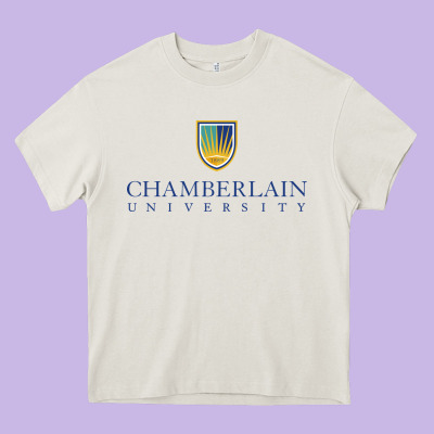 Chamberlain College Nursing Heavy Core Tee Designed By Artisfamous