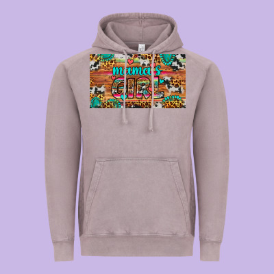 Mama's Girl Sippy Cup Vintage Hoodie Designed By Artiststas