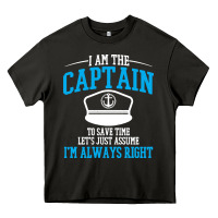 Asphalt captain funny boating sailing Heavy Core Tee - artisFamous