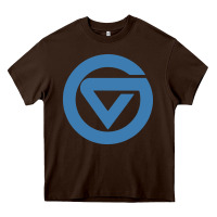 Chocolate Brown Grand Valley College Heavy Core Tee - artisFamous