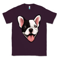 Plum French Bulldog Classic Tee - Jasminsmagicworld