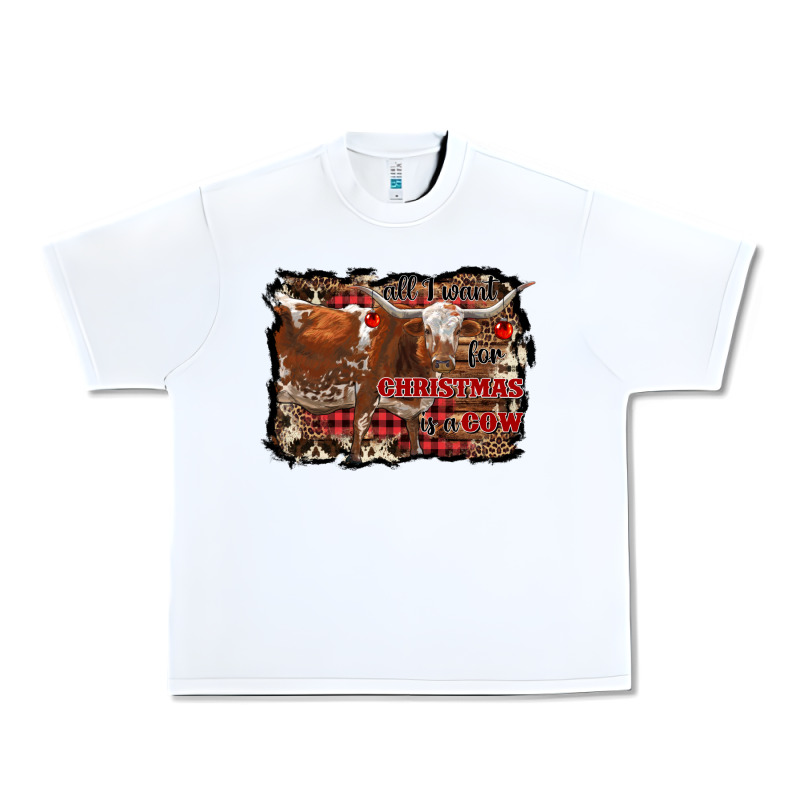 All I Want For Christmas Is A Cow Urban Heavy Tee by RanaPortraitStore | Teevron