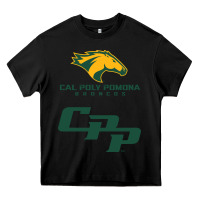 Black cal pol pomona Heavy Core Tee - artisFamous