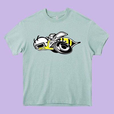 Super Bee Heavy Core Tee Designed By Artisfamous